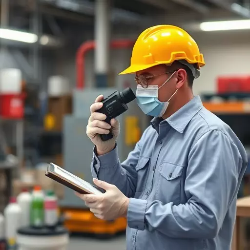 employee exposure monitoring,workplace air quality testing,hazardous substance monitoring