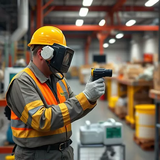 employee exposure monitoring,workplace air quality testing,hazardous substance monitoring