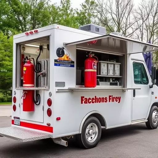 Food Truck Fire Suppression Fayetteville,certified food truck fire suppression contractors,affordable portable fire suppression systems for food trucks