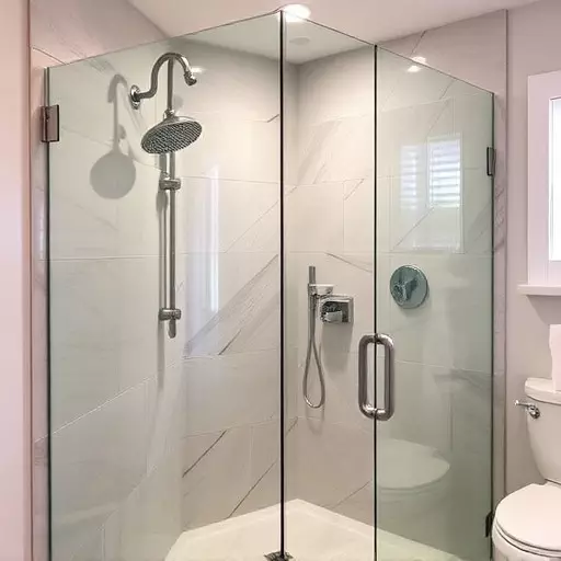 Frameless panels with UV-blocking technology Sterling Heights MI,Frameless designs for temperature-controlled showers,
