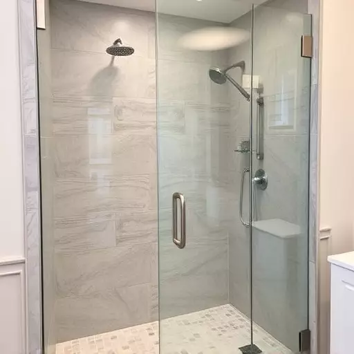 Glass Shower Door Installation Rochester Hills MI,Textured shower glass for anti-slip surfaces,Frameless glass compatibility with bathroom tiles