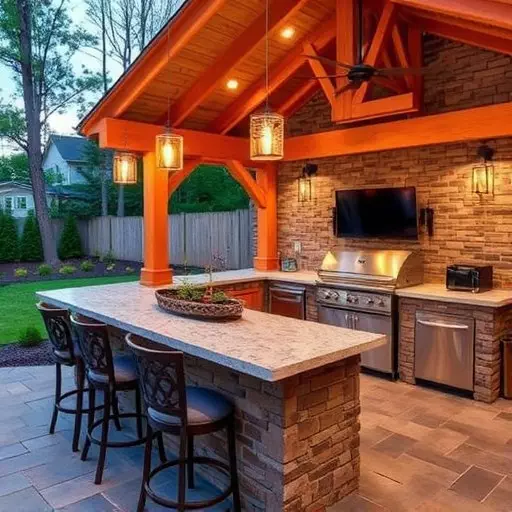 Outdoor kitchen design ideas Oak Harbor Ohio,Benefits of outdoor kitchens,Outdoor kitchen construction services