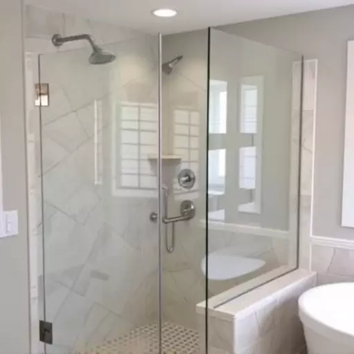 affordable frameless shower doors lake Orion Michigan,affordable frameless shower door options,budget-friendly frameless shower doors