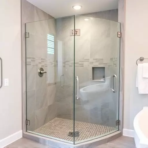 affordable frameless shower doors lake Orion Michigan,affordable frameless shower door options,budget-friendly frameless shower doors