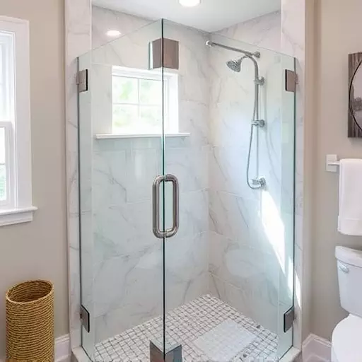 affordable frameless shower doors lake Orion Michigan,affordable frameless shower door options,budget-friendly frameless shower doors