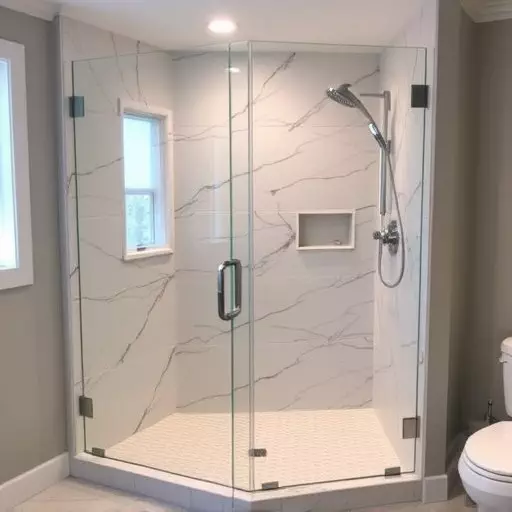 affordable frameless shower doors lake Orion Michigan,affordable frameless shower door options,budget-friendly frameless shower doors