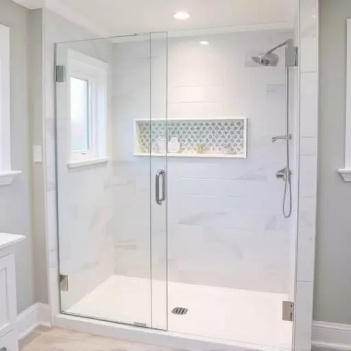 affordable frameless shower doors lake Orion Michigan,affordable frameless shower door options,budget-friendly frameless shower doors