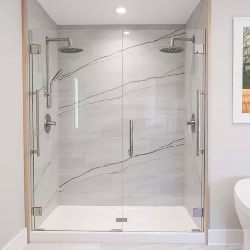 affordable frameless shower doors toledo,affordable frameless shower door options,budget-friendly frameless shower doors
