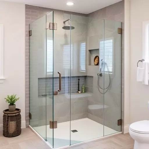 affordable frameless shower doors toledo,affordable frameless shower door options,budget-friendly frameless shower doors