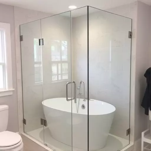 bathroom glass door installers lake Orion Michigan,bathroom glass door installation services,frameless glass door installers