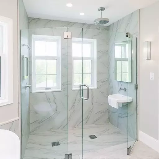 bathroom glass door installers lake Orion Michigan,bathroom glass door installation services,frameless glass door installers