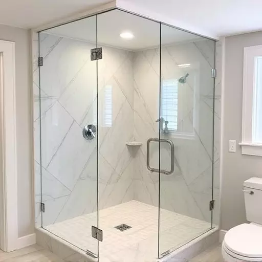 bathroom glass door installers lake Orion Michigan,bathroom glass door installation services,frameless glass door installers