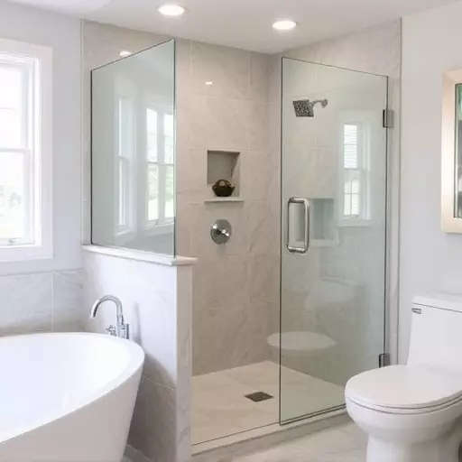 bathroom glass door installers toledo,bathroom glass door installation services,frameless glass door installers
