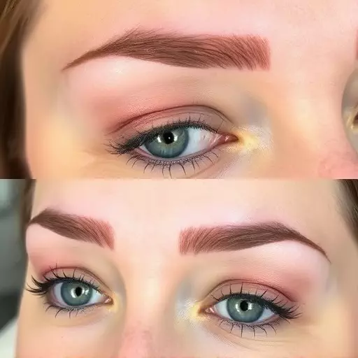 combination brow technique toledo,microblading and shading,semi-permanent eyebrow solutions