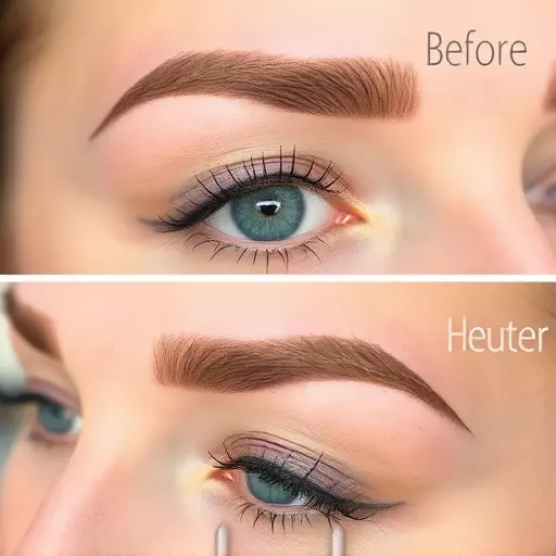 combination brow technique toledo,microblading and shading,semi-permanent eyebrow solutions