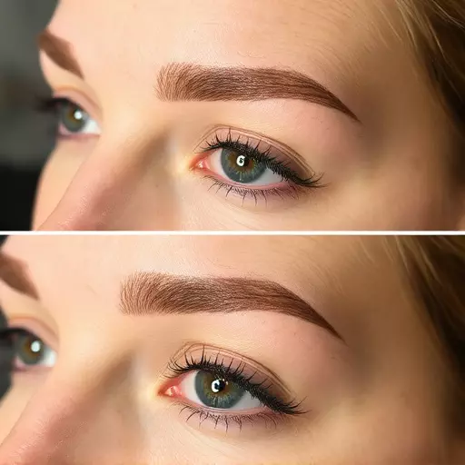 combination brow technique toledo,microblading and shading,semi-permanent eyebrow solutions