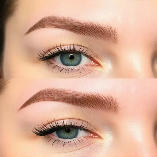 combination brow technique toledo,microblading and shading,semi-permanent eyebrow solutions