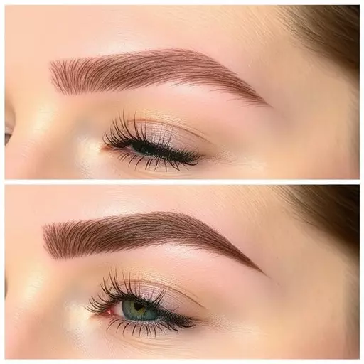 combination brow technique toledo,microblading and shading,semi-permanent eyebrow solutions