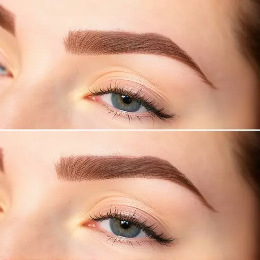 combination brow technique toledo,microblading and shading,semi-permanent eyebrow solutions