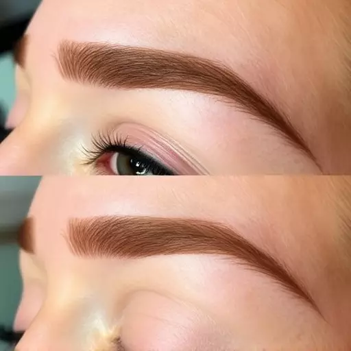 combination brow technique toledo,microblading and shading,semi-permanent eyebrow solutions