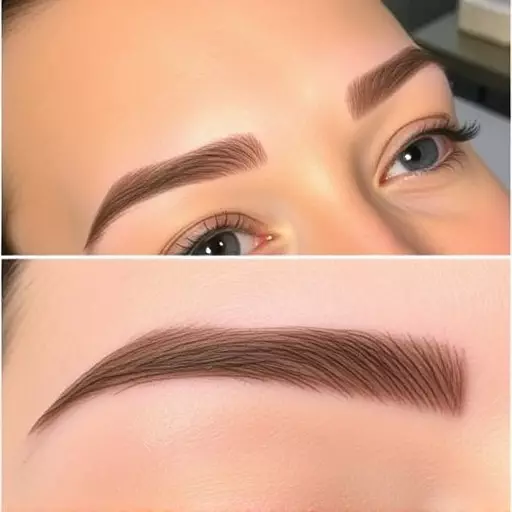 combination brow technique toledo,microblading and shading,semi-permanent eyebrow solutions