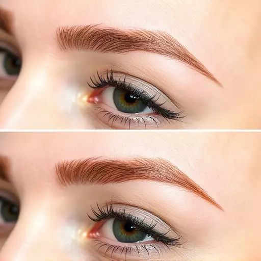 combination brow technique toledo,microblading and shading,semi-permanent eyebrow solutions