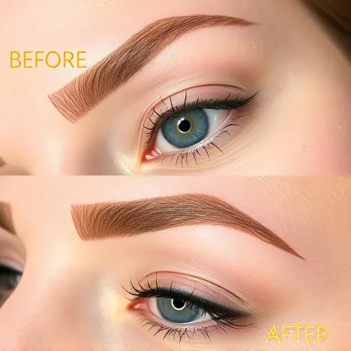 combination brow technique toledo,microblading and shading,semi-permanent eyebrow solutions