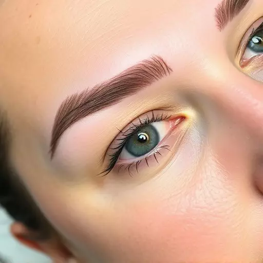 combo brow technique toledo,microblading and shading,natural-looking eyebrows