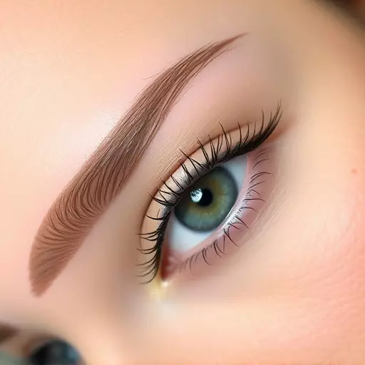 combo brow technique toledo,microblading and shading,natural-looking eyebrows