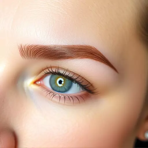 combo brow technique toledo,microblading and shading,natural-looking eyebrows