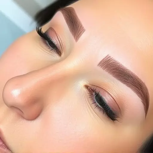 combo brow technique toledo,microblading and shading,natural-looking eyebrows