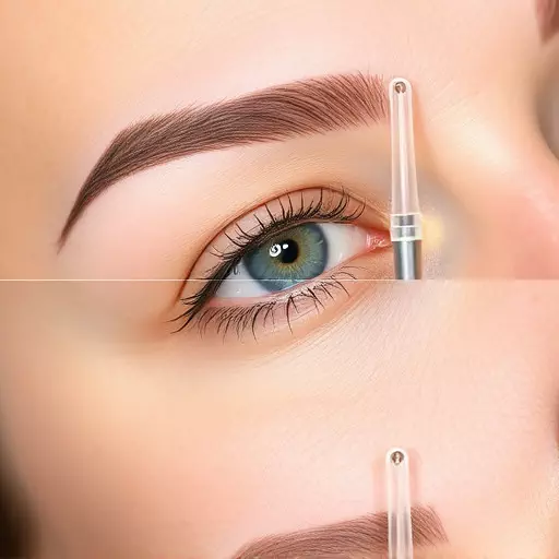 combo brow technique toledo,microblading and shading,natural-looking eyebrows