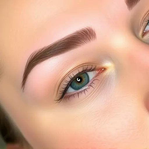 combo brow technique toledo,microblading and shading,natural-looking eyebrows