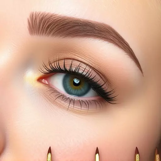 combo brow technique toledo,microblading and shading,natural-looking eyebrows