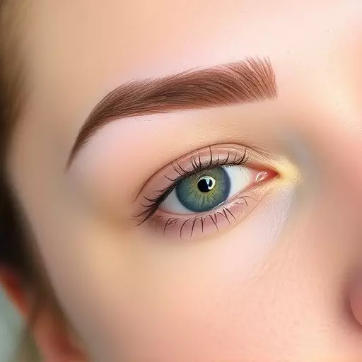 combo brow technique toledo,microblading and shading,natural-looking eyebrows