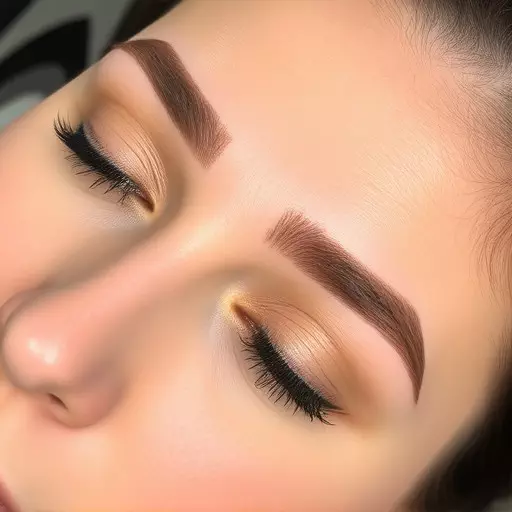 combo brow technique toledo,microblading and shading,natural-looking eyebrows