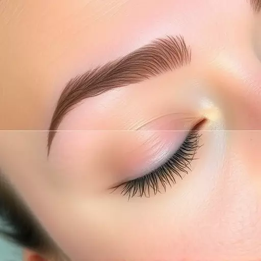 combo brow technique toledo,microblading and shading,natural-looking eyebrows