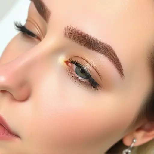 combo brow technique toledo,microblading and shading,natural-looking eyebrows