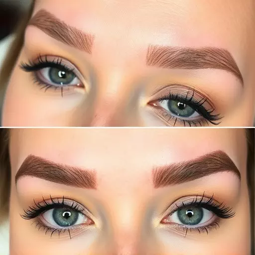 combo brows technique toledo,microblading for natural look,shading for combo brows