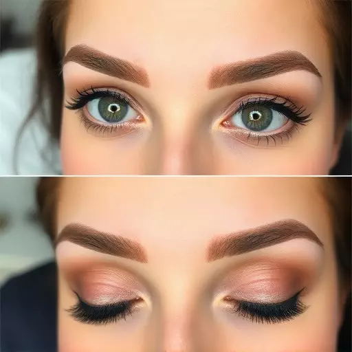 combo brows technique toledo,microblading for natural look,shading for combo brows