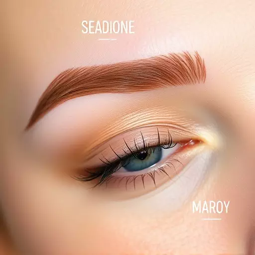 combo brows technique toledo,microblading for natural look,shading for combo brows