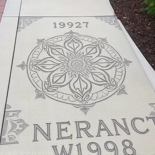 Concrete engraving techniquesOak Harbor Ohio,Benefits of concrete engraving,Decorative concrete engraving