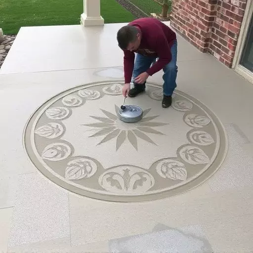 Concrete engraving techniquesOak Harbor Ohio,Benefits of concrete engraving,Decorative concrete engraving