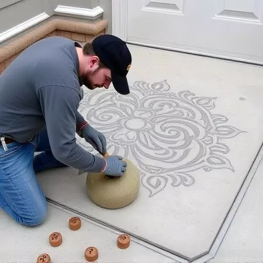 Concrete engraving techniquesOak Harbor Ohio,Benefits of concrete engraving,Decorative concrete engraving