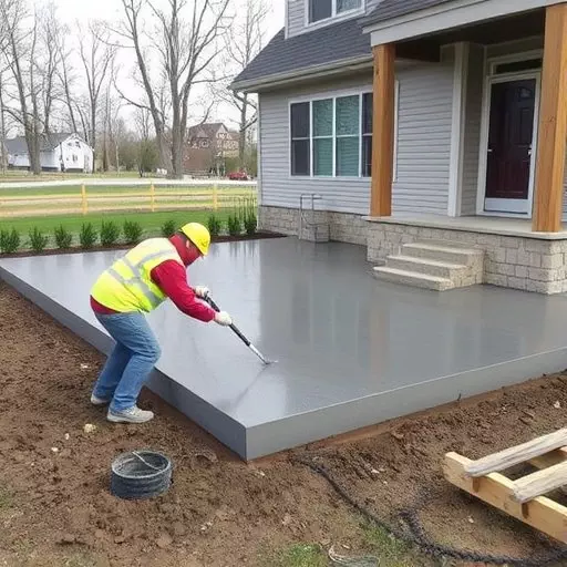 Concrete installation services Oak Harbor Ohio,Concrete installation process,Concrete slab installation