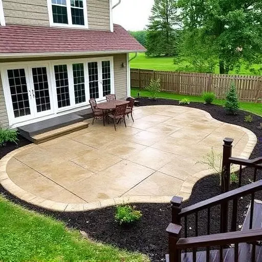 Concrete patio design ideas Oak Harbor Ohio,Benefits of concrete patios,Stamped concrete patios