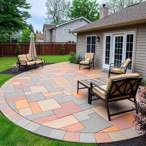 Concrete patio design ideas Oak Harbor Ohio,Benefits of concrete patios,Stamped concrete patios