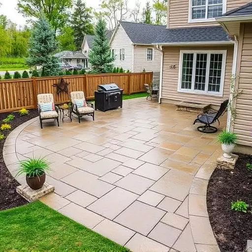 Concrete patio design ideas Oak Harbor Ohio,Benefits of concrete patios,Stamped concrete patios