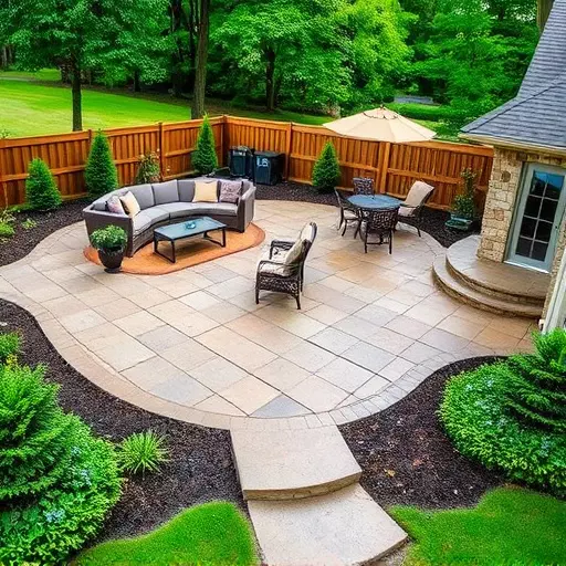 Concrete patio design ideas Oak Harbor Ohio,Benefits of concrete patios,Stamped concrete patios