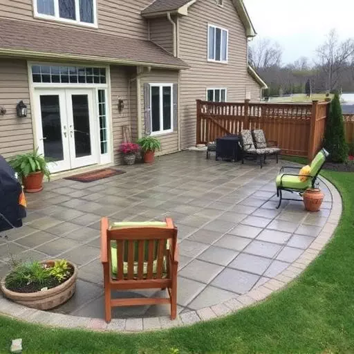 Concrete patio design ideas Oak Harbor Ohio,Benefits of concrete patios,Stamped concrete patios